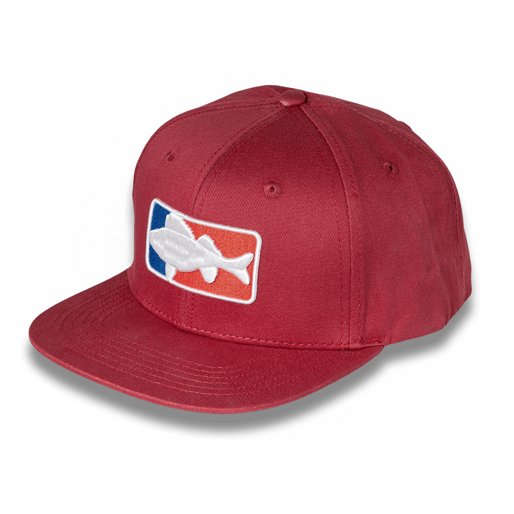 Snapback Cap / National Fishing League Logo Red