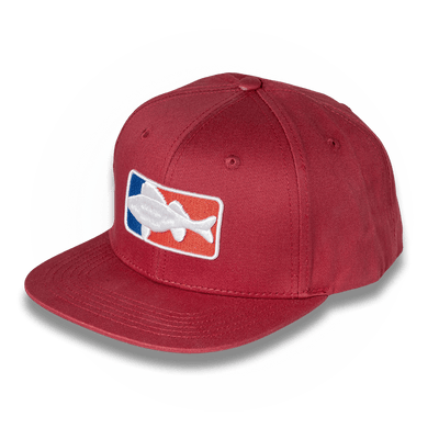 Snapback Cap / National Fishing League Logo Red