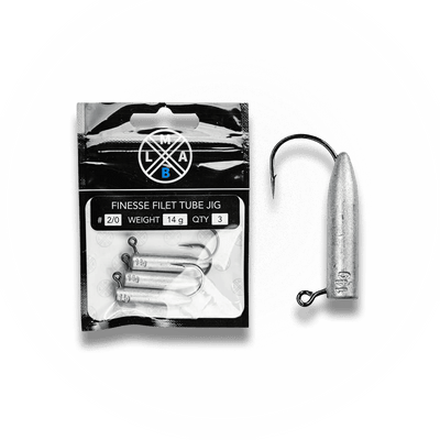 LMAB Finesse Filet Tube Jig 2/0 14 g