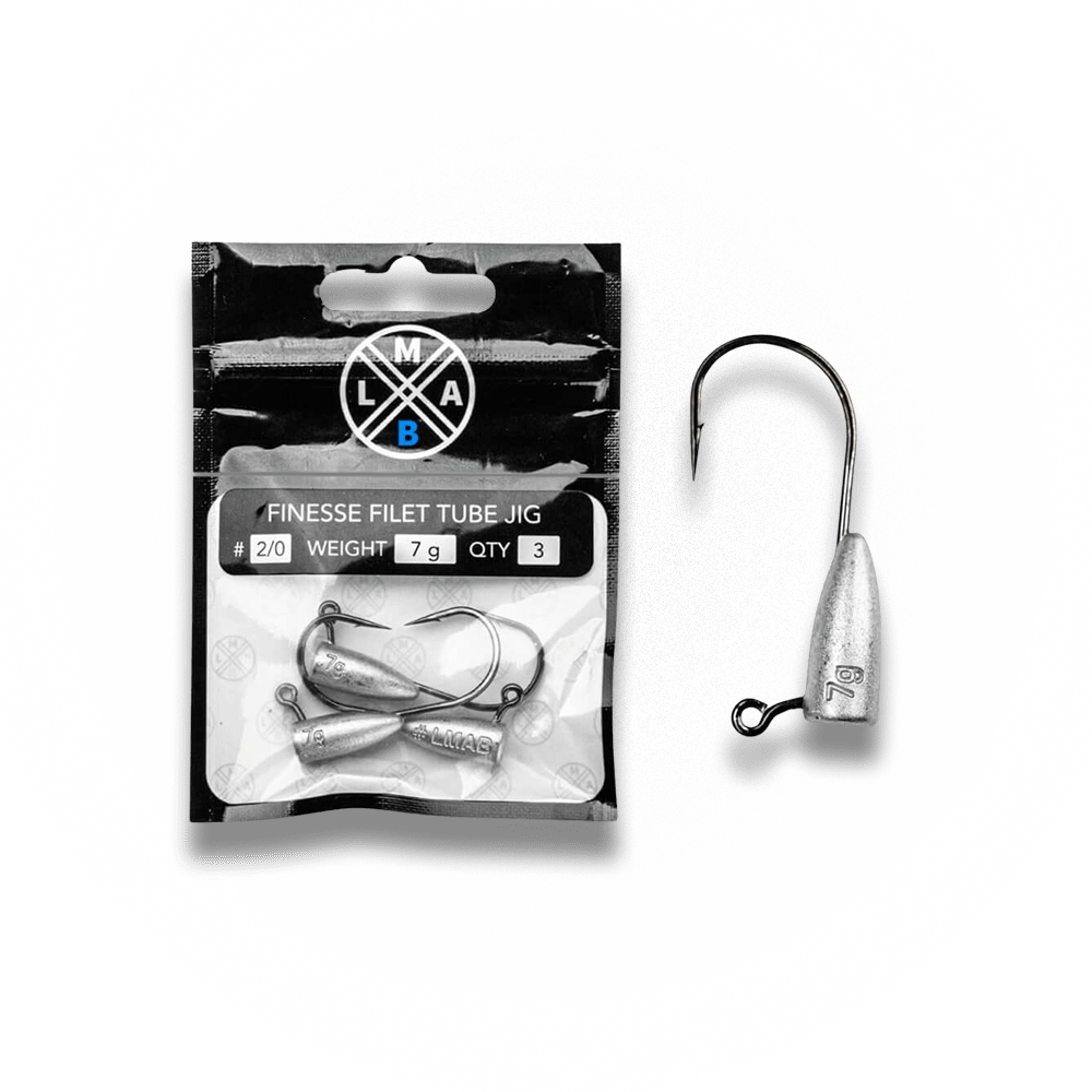 LMAB Finesse Filet Tube Jig 2/0 7 g