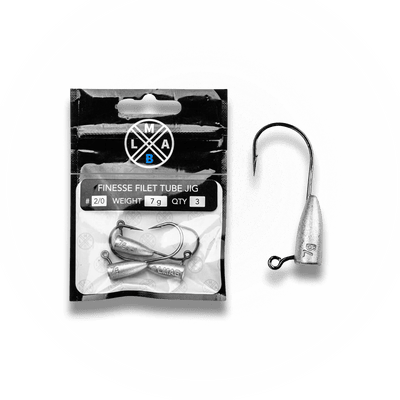 LMAB Finesse Filet Tube Jig 2/0 7 g