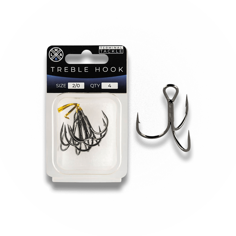 LMAB Treble Hook Größe 2/0